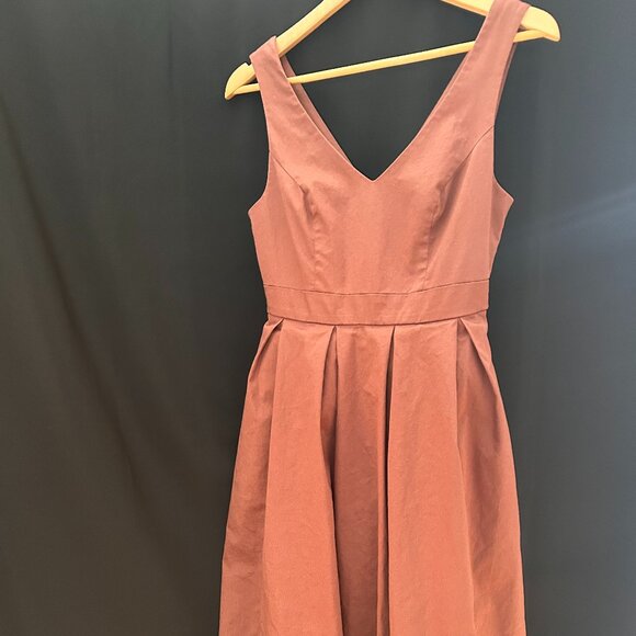 Fervour Lined Midi Cocktail Dress: Size S - Picture 2 of 13